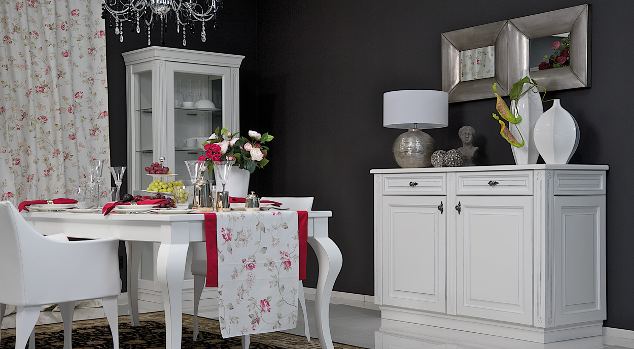 Rustikální MILANO je kuchyňská sestava v moderním pojetím doplněna o stylový jídelní stůl ve stejném dekoru.